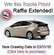 Hurry, Toyota Prius Raffle ends Dec. 31, 2009