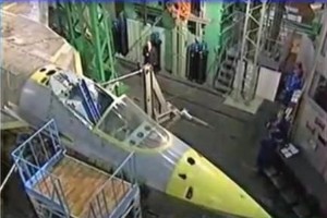 T50 static nose defenceet Sukhoi T-50 nose