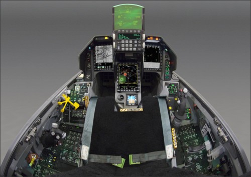 Image of F-16 Fighting Falcon Cockpit