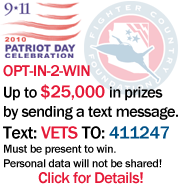 2nd Annual Patriot Day $25,000 in prizes giveaway