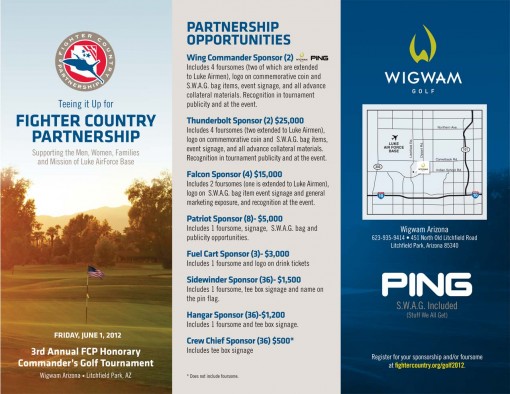 2012 FCP HC Golf Tournament Sponsorship Flyer 2012 FCP HC Golf Tournament Sponsorship Flyer
