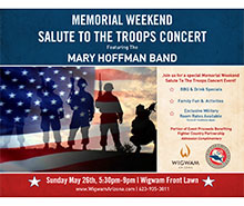Wigwam Salute to the Troops Memorial Weekend Concert