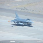 F-16 looking down from Luke AFB Tower