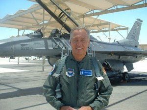 J. Bruce Lange F-16 Flight