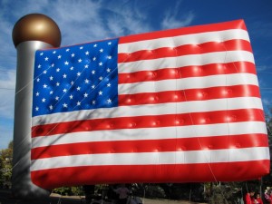 American Flag - 2012 Fiesta Bowl Parade
