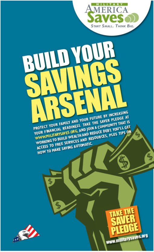 Military Saves Week Poster