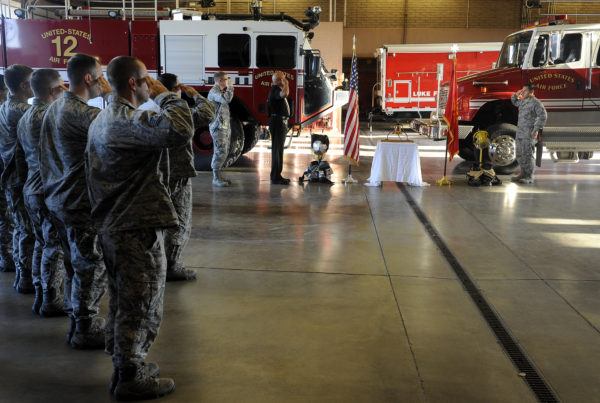 Luke AFB honoring 911 firemen