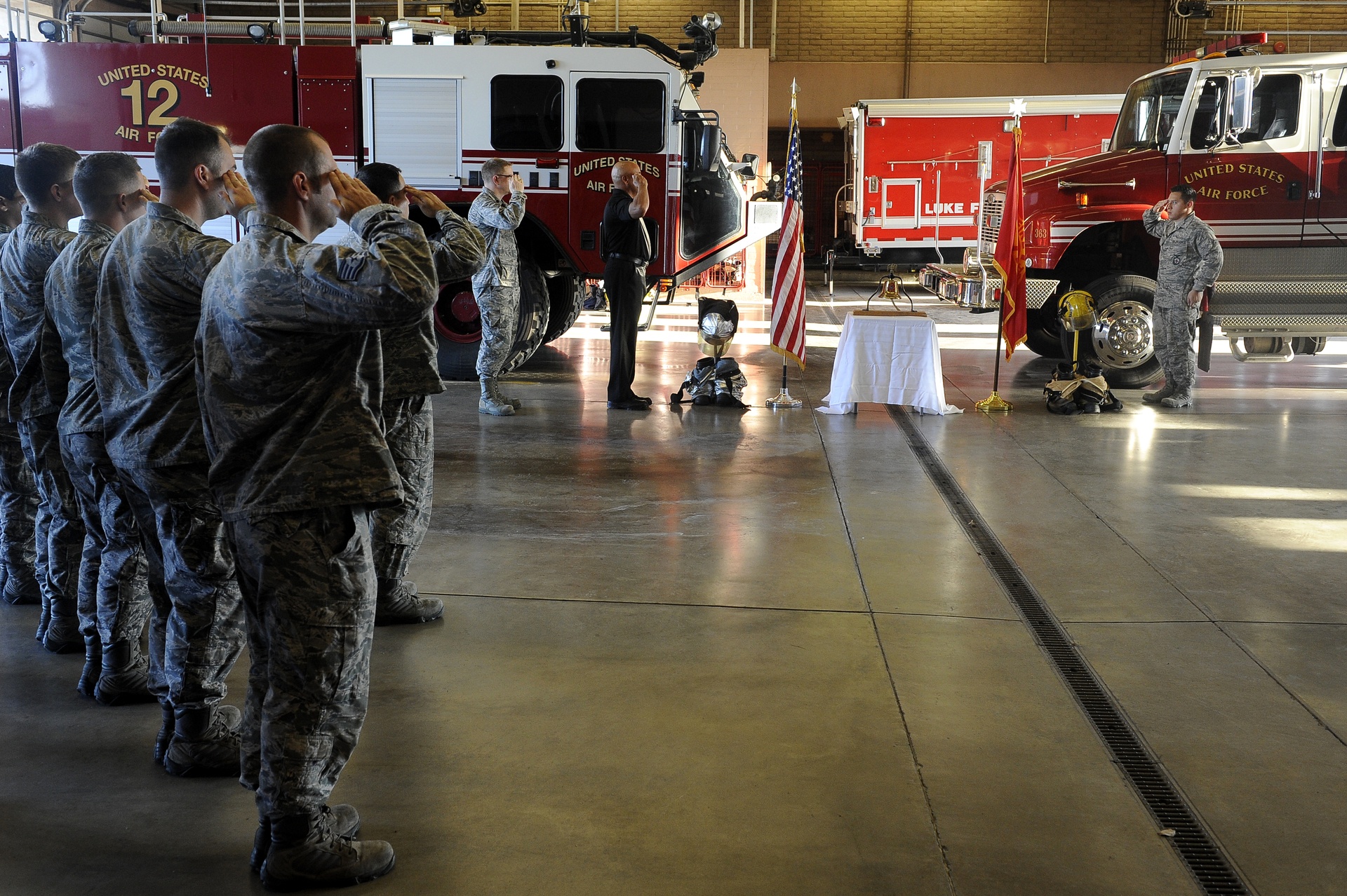 Courageous Hearts benefits Luke AFB Fire Station