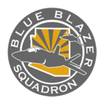 Blue Blazer Squadron logo