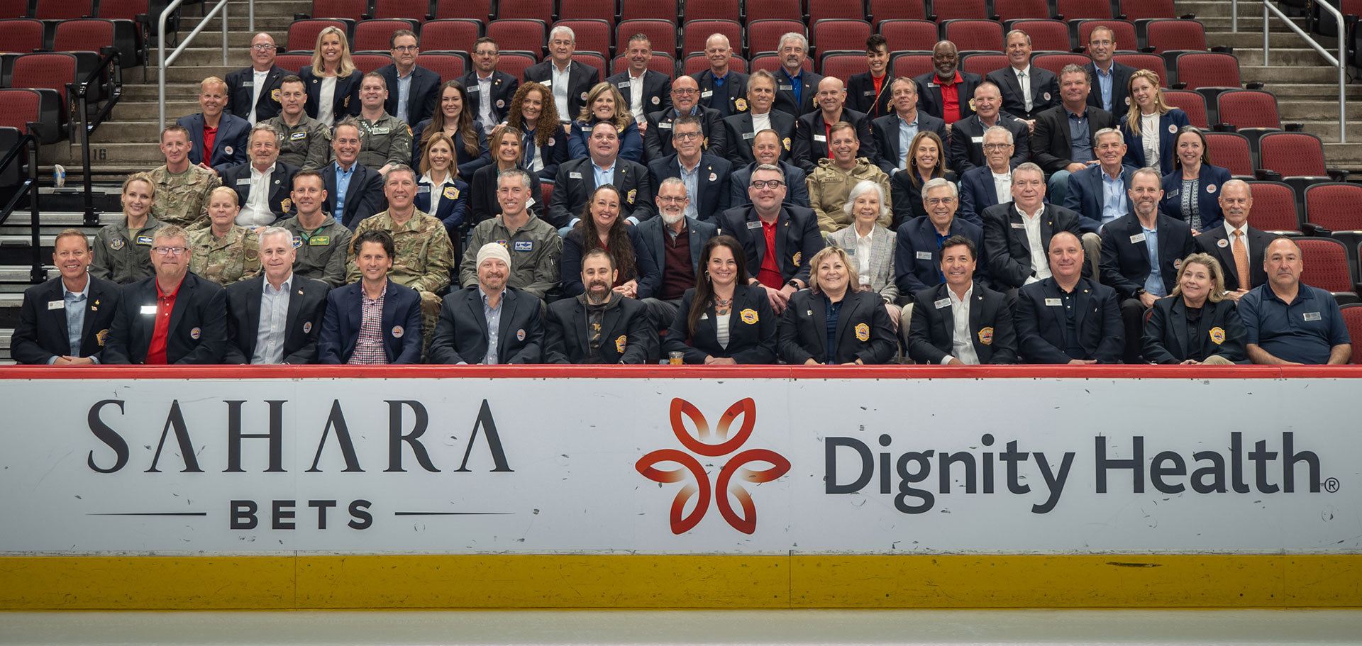 2022 Blue Blazer Squadron Annual Meeting group photo