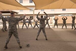 Air Force Honor Guard Training Day 1 Luke AFB Honor Guard