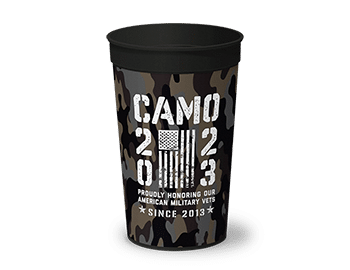 Rudy's BBQ Camo Cup for a cause