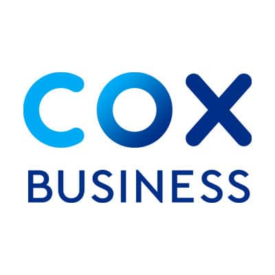 Cox Business logo.