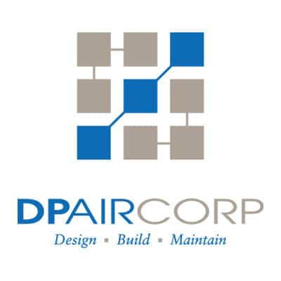 DP Air Corp logo.