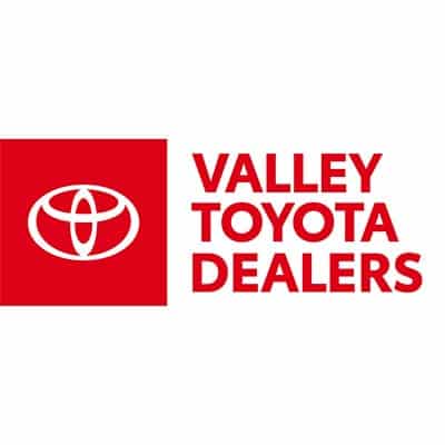 Valley Toyota Dealers logo.