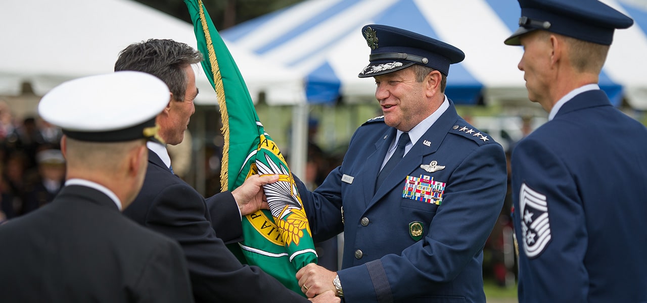General Philip Breedlove, USAF retired at SACEUR change of command..