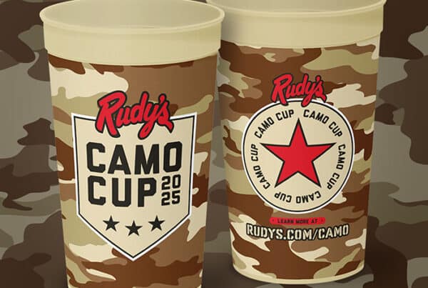 Rudy's BBQ 2025 Camo Cup for a Cause