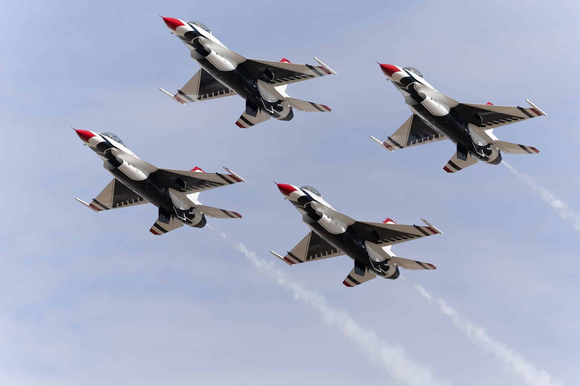 USAF Thunderbirds performing at Luke Days 2024.