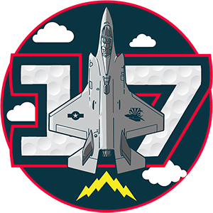 FCF 17th annual golf emblem without text.