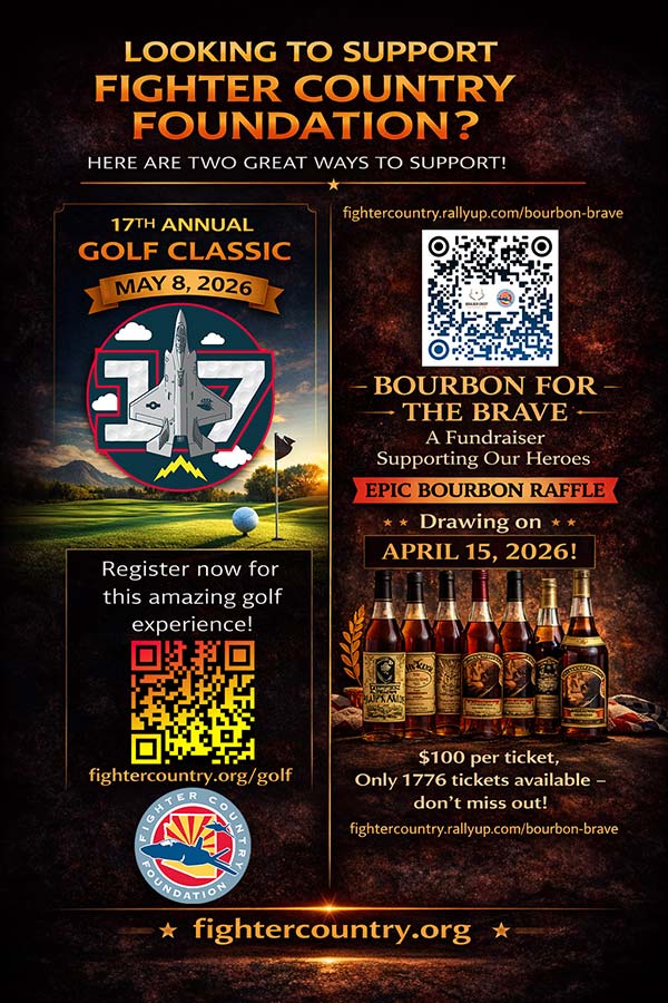Bourbon for the Brave & 17th Golf Classic flyer.