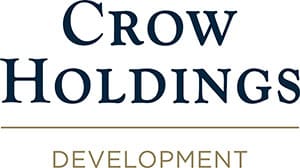 Crow Holdings Development logo Crow Holdings Development logo.