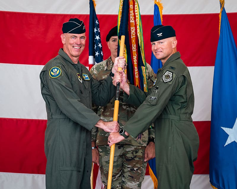 56th FW Change of Command on July 1, 2024.