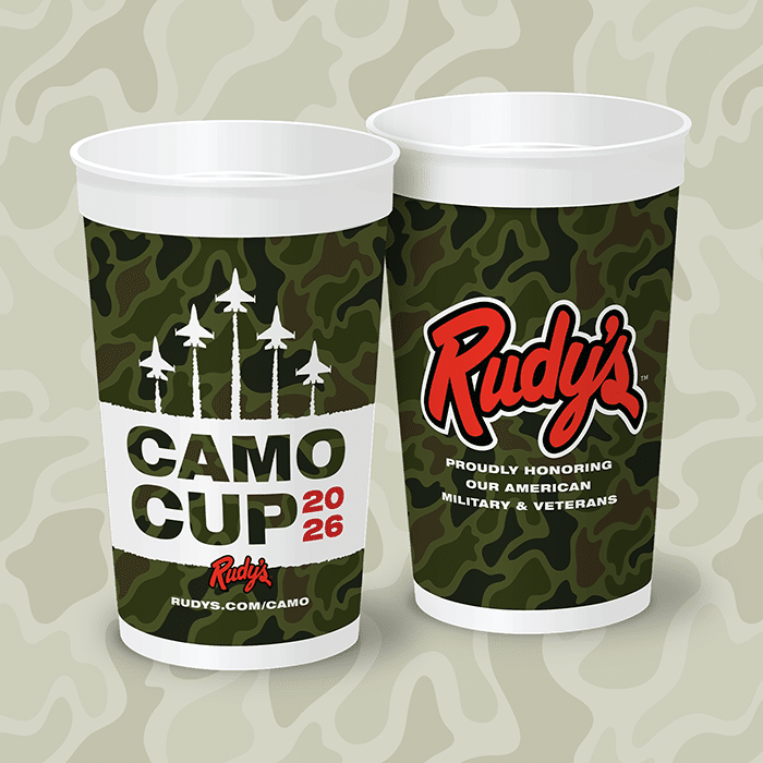 Rudys 2026 Camo Cup Cause.
