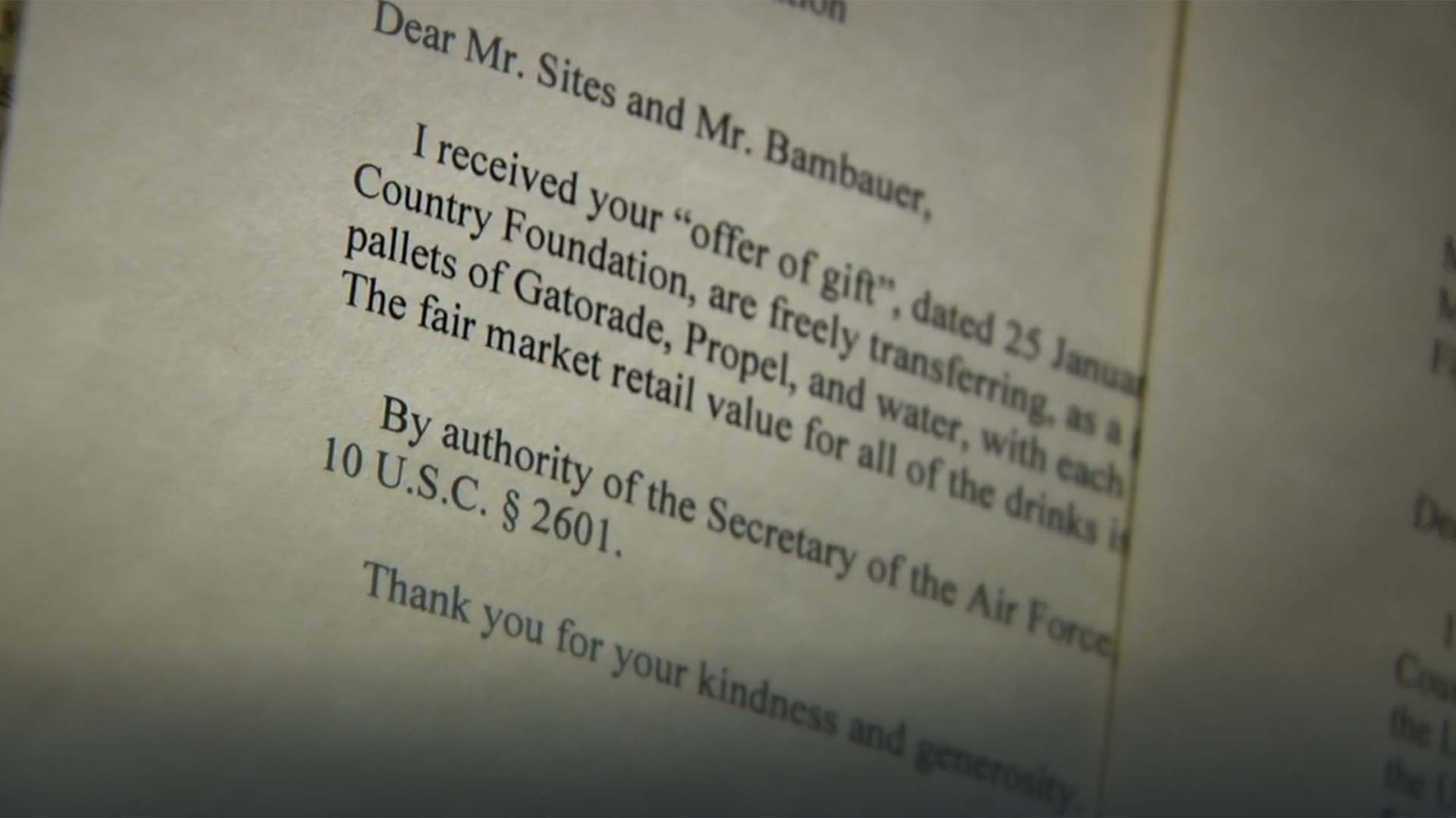 FCF gift letter picture.